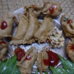 A picture of Healthy veg. Momos.