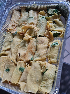 Foto di Crespelle con farina di ceci #noglutine #chetogenica #lowcarb #keto