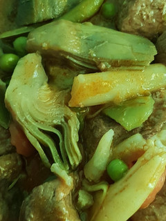 Una foto de Menestra de verduras con ternera