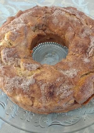 Una foto de Torta de manzana