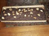 Brownie choco plátano