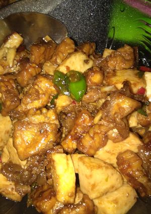 Foto resep Oseng putih telur, tahu,tempe