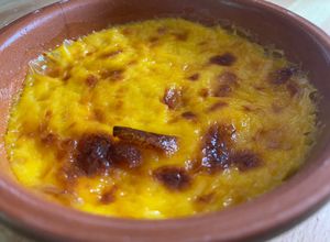 Une photo de Crème brûlée à l’Air Fryer