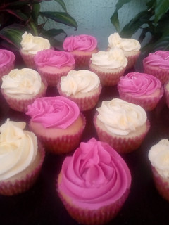 A picture of Moist vanilla cupcake recipe.