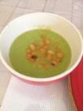 Crema de Calabaza con Garbanzo