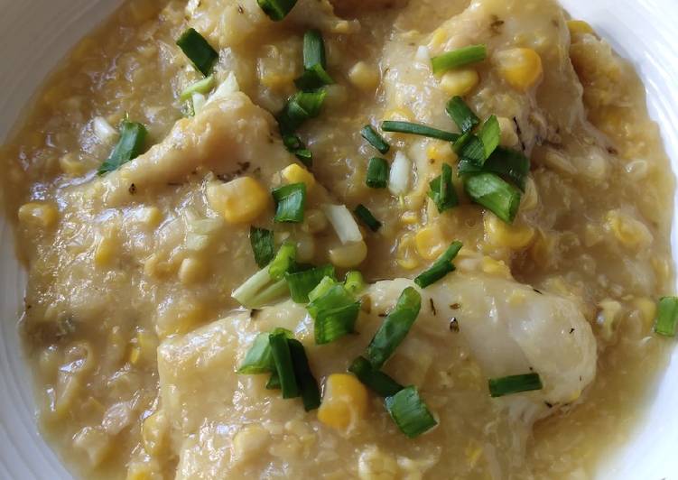Step-by-Step Guide to Make Any-night-of-the-week Fish Fillet with Cream Corn
