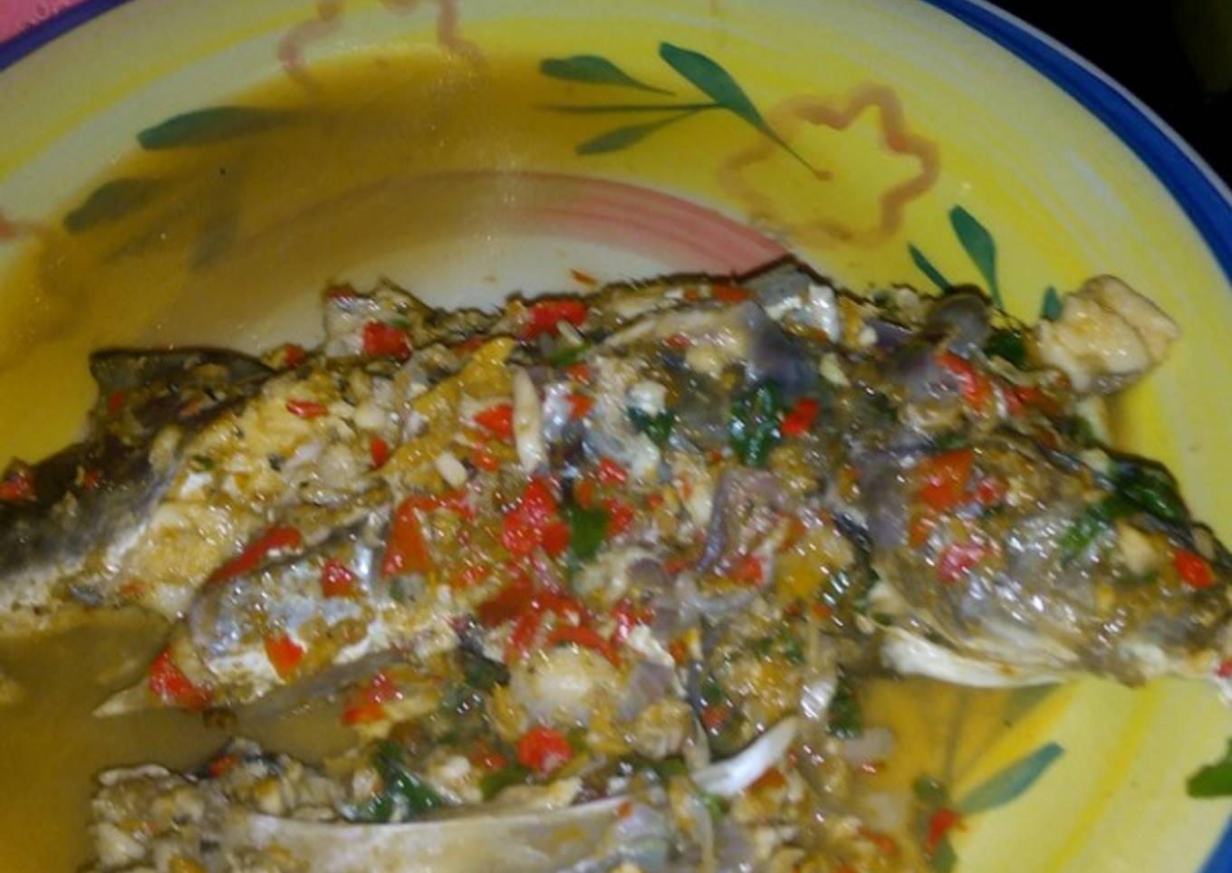 Fresh fish pepper soup