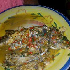 Fresh fish pepper soup A picture of Fresh fish pepper soup.