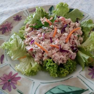 Ensalada de atún ideal para esta Semana Santa Receta de Ingrid Magaña -  Cookpad