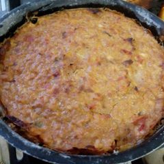 A picture of Chicken Cake.