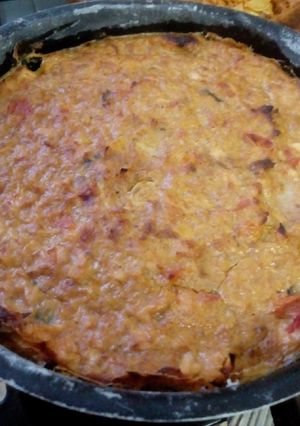 A picture of Chicken Cake.
