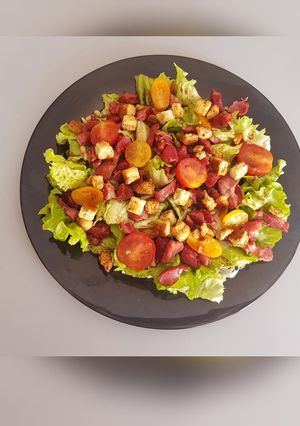 Une photo de Salade de gésiers de canard