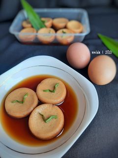 Foto resep Bingka Barandam kuah Gula Merah