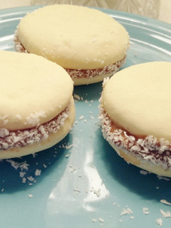 Una foto de Alfajores de maicena