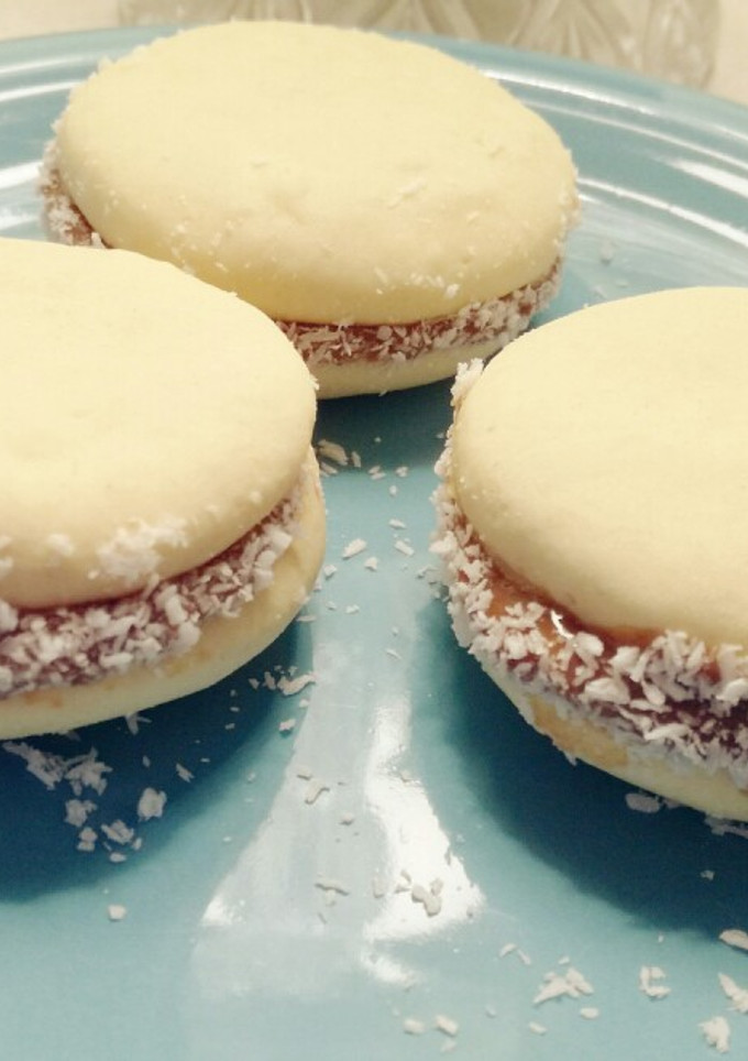 Una foto de Alfajores de maicena