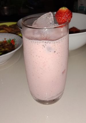 Foto resep Jus strawbery