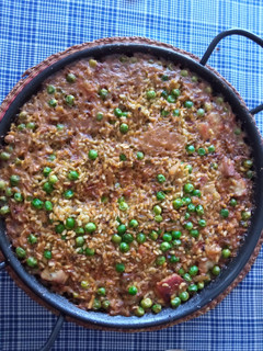 Una foto de Arroz con especias y magro de cerdo