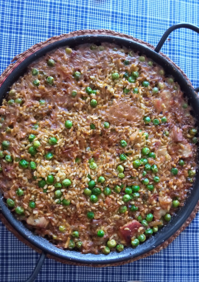 Una foto de Arroz con especias y magro de cerdo