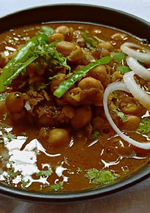 A picture of Punjabi Chole.
