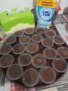 Foto resep Silky puding coklat