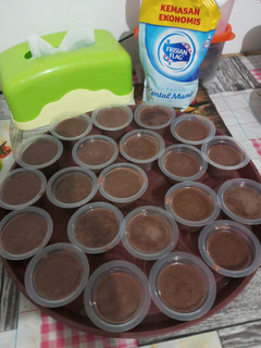 Foto resep Silky puding coklat