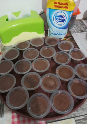 Foto resep Silky puding coklat