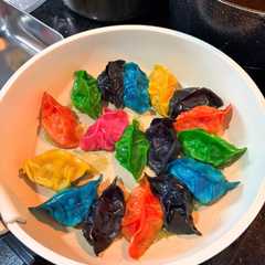 Rainbow Gyoza Babi Udang Non Halal রেসিপির প্রধান ছবি