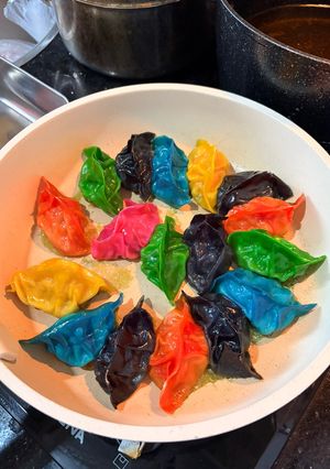 Foto resep Rainbow Gyoza Babi Udang Non Halal