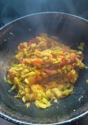 पत्ता गोभी की सब्जी (patta gobhi ki sabzi recipe in hindi) रेसिपी मुख्य फोटो