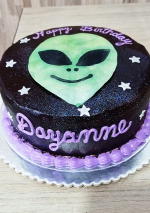 Una foto de Pastel de alien 👽