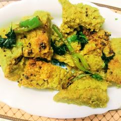 A picture of Green Peas Dhokla.