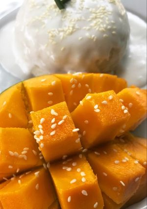 Foto resep Manggo Sticky Rice