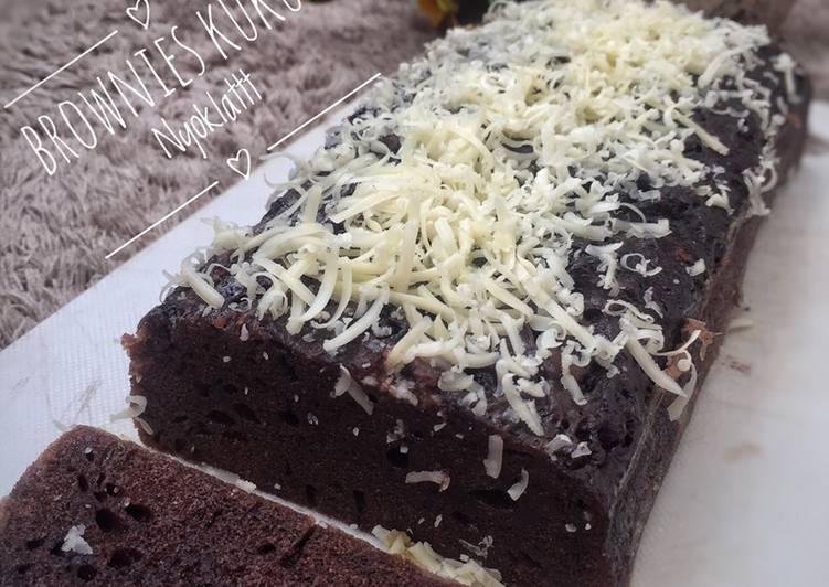 Brownies Kukus Nyoklattt
(No mixer,No Oven)