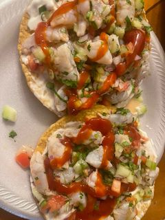 A picture of Shrimp Ceviche.
