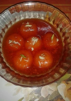 A picture of Rajbhog.