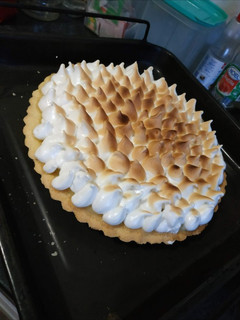 Una foto de Lemon pie tradicional
