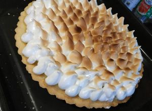 Una foto de Lemon pie tradicional