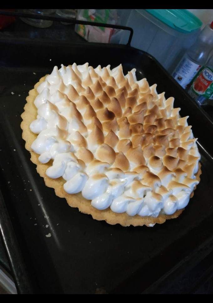 Una foto de Lemon pie tradicional