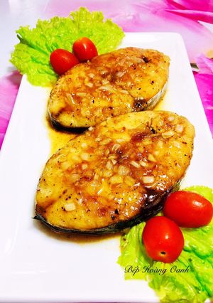Hình của món Cá Thu Sốt Me.
