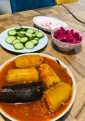 صورة لوصفة شيخ محشي❤️🤤