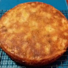 A picture of Apple Cake for Lockdown Afternoon Tea. 🍰☕😄🍧.