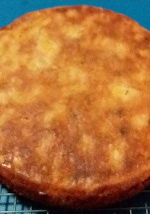 A picture of Apple Cake for Lockdown Afternoon Tea. 🍰☕😄🍧.