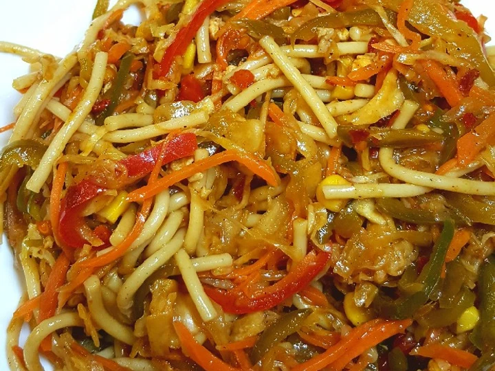 Recipe Chicken and vegetable CHOWMIEN the Perfect Makes you drool