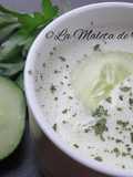 Chilled Cucumber and Soy Yogurt Soup