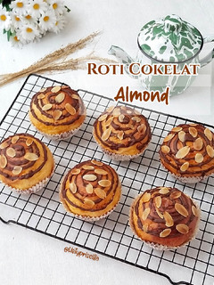 Foto resep Roti Cokelat Almond