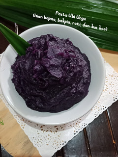 Foto resep Pasta Ubi Ungu (Isian Bapao, Bakpia, Roti, dan Kue Koe)