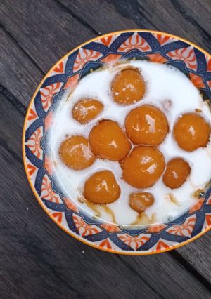 Foto resep Bubur Biji Salak Labu Kuning