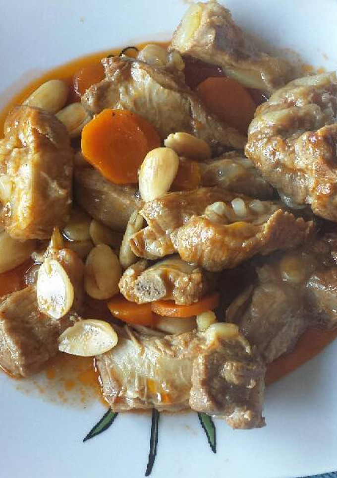 Una foto de Costillas agridulce