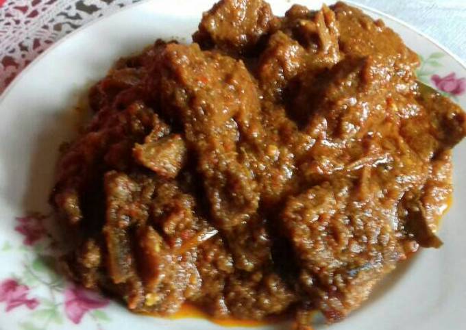 Rica rica daging sapi