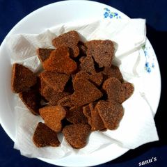 A picture of Masala Ragi Hearts.